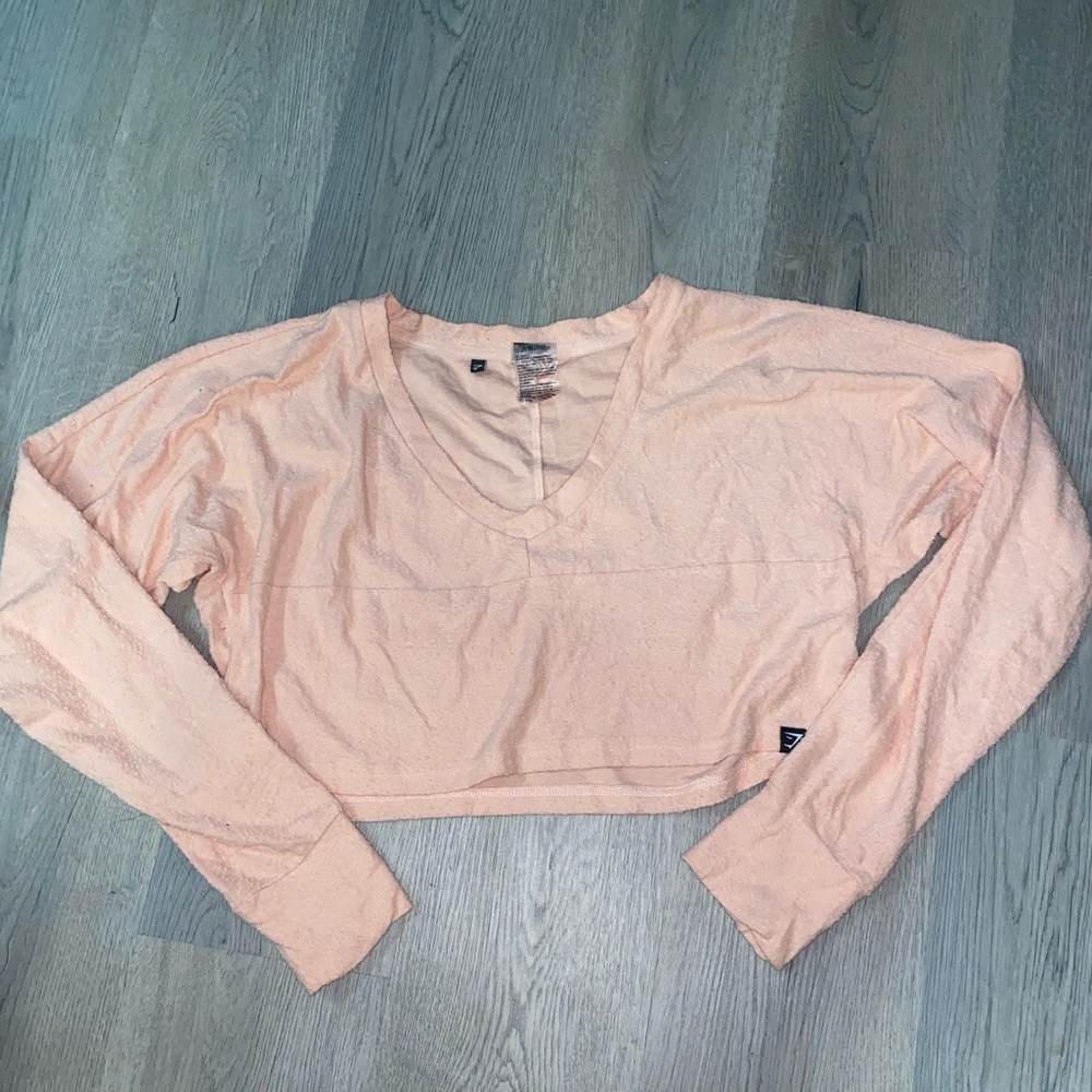 Gymshark Crop Longsleeve Pullover